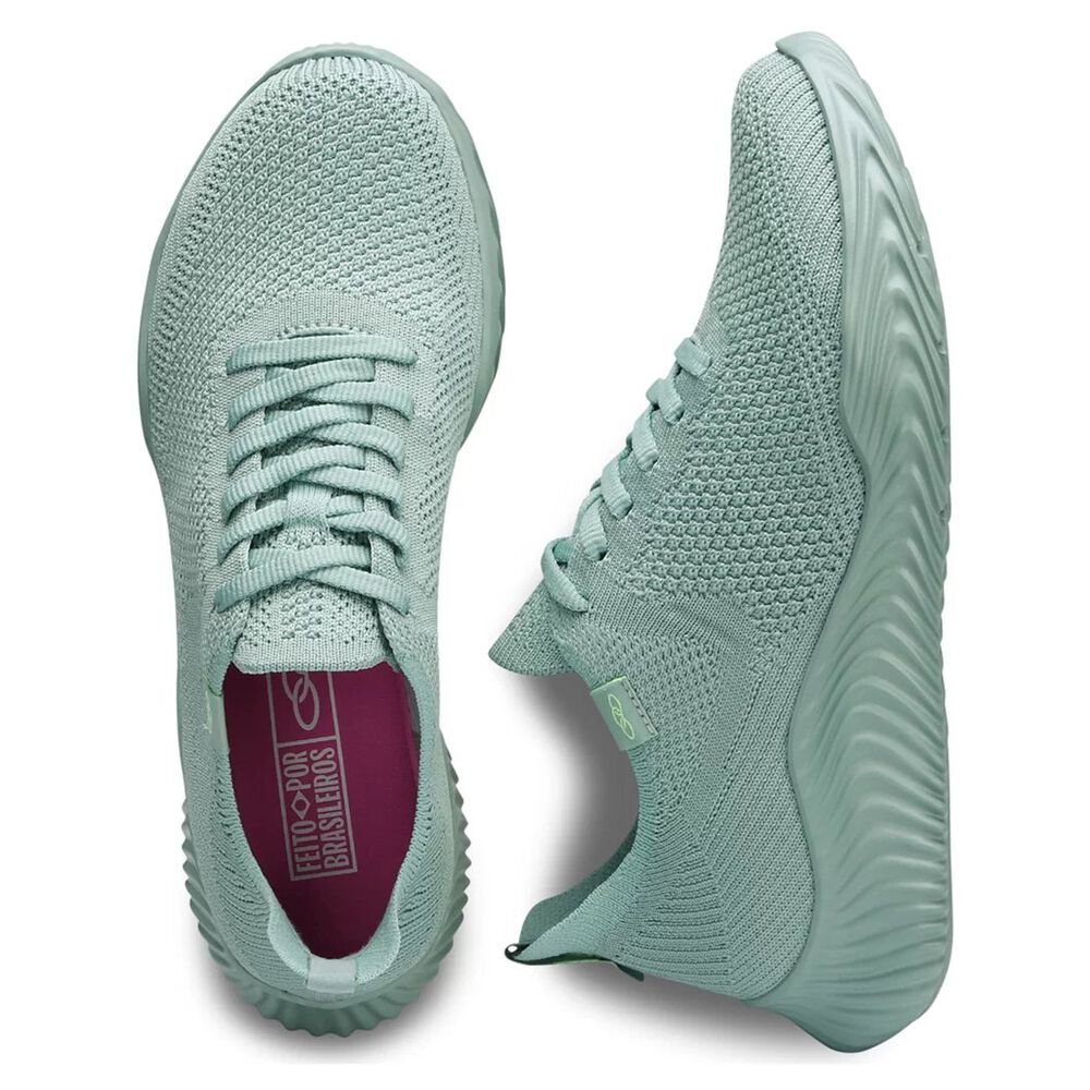 Zapatilla Mujer 146g Ultraleve Verde Agua image number 3.0